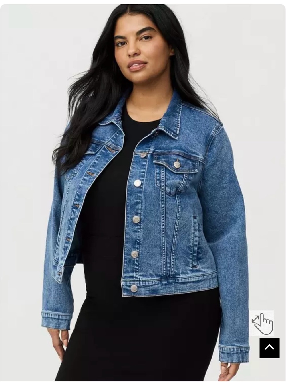 torrid Medium Wash Blue Denim Jacket- New with tags